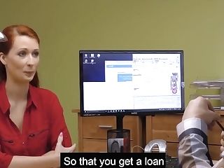 'loan4k Curvy Chick Got Off While Asking For A Loan For Her...